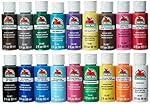 Apple Barrel Acrylic Paint Set, 18 Piece (2-Ounce), PROMOABI Best Selling Colors I