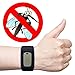 OUTXPRO 3 Pack Mosquito Repellent Bracelets w 6 Repellent Refill Pellets for 90 Days/6 x 15 Days Bug Protection - Deet Free - No Spray All Natural Herbal Ingredients (Black)