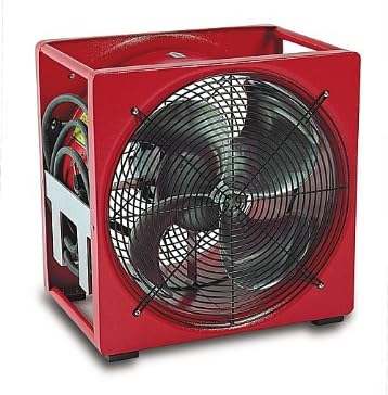 Supervac Electric Smoke Ejector Fan with 1/3 Hp Hazardous Location Motor, 16" Blade Diameter (Pack of 1)