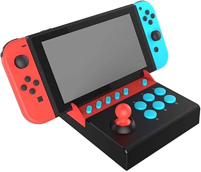 video game with joystick