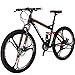 Eurobike Full Suspension Mountain Bike 21 Speed Bicycle 27.5 inches Mens MTB Disc Brakes Orange (3 Spoke mag Wheels)thumb 3