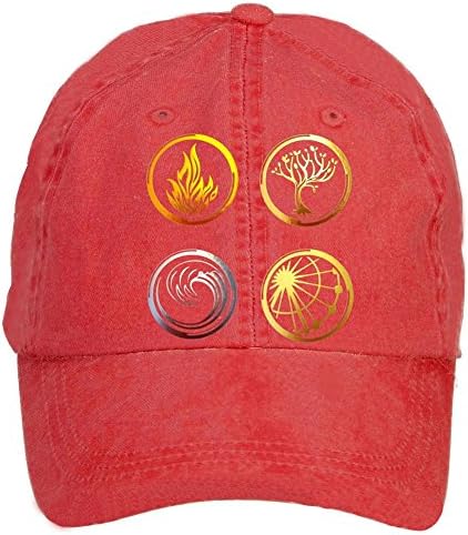 Jidlg Unisex Cotton Divergent Insurgent Allegiant Four Adjustable Peaked Baseball Cap