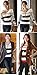 Zeagoo Women's Autumn Winter Korean Casual Long Sleeve Stripe Pullover Sweater