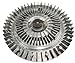TOPAZ 2748 Engine Cooling Fan Clutch for 2002-2008 RAM 1500 3.7L 4.7L 5.7L 5.9L 8.3L