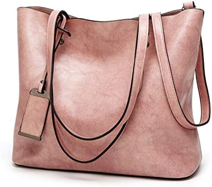 Leather Tote Bag Women Handbags Designer Large Capacity Shoulder Bags Lady Purses Crossbody Bag Bolsas Pink