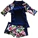 Baby Girls Kids Toddler 2 Piece Swimwear Rash Guard UV Sun Protection Swimsuit Bathing Suits