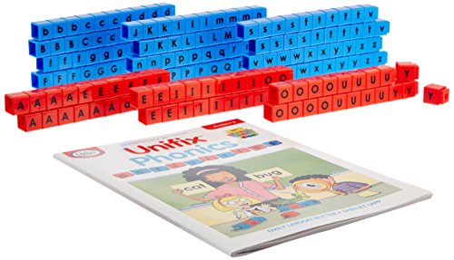 Didax Educational Resources Unifix Letter Cubes-Small Group