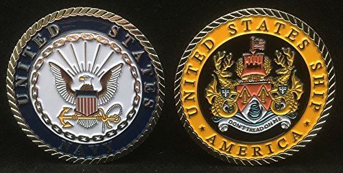 USS America CV 66 (Enlisted) Challenge Coin