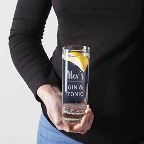 Personalised Highball Glass / Alcohol Gifts For Women / 21st Birthday Gifts For Her / Gin Rum Vodka Gifts For Women