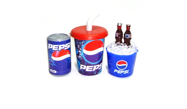 Pepsi en miniatura para nevera Imán de muñecas Collectibles 3 ...