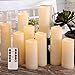 Flameless Candles, Led Candles Set of 9 Battery Operated Candles (Height 5