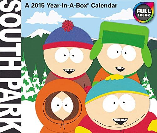 South Park Boxed Calendar (2015) Calendar – Day to Day Calendar, July 15, 2014