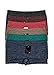 Sofra WS Women's Seamless Panty Boyshorts Stretch Classy Sexy Multi-6 Pack (Heather)