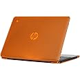 mCover Case Compatible for 2016~2018 11.6" HP Chromebook 11 G5 / 11-Vxxxxx Series Laptop Computers ONLY (NOT Fitting Any Other HP Chromebook Models) - Orange