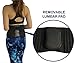 ComfyMed Premium Quality Back Brace CM-102M with Removable Lumbar Pad for Lower Back Pain Relief (LGE 38