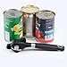 AKAZA Can Opener Smooth Edge Side Cut Safety Manual Heavy Duty Kitchen Tools, Black