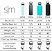 Simple Modern 40oz Water Bottle, Insulated Reusable Wide Mouth Stainless Steel Metal Flask with Handle Lid, Graphite