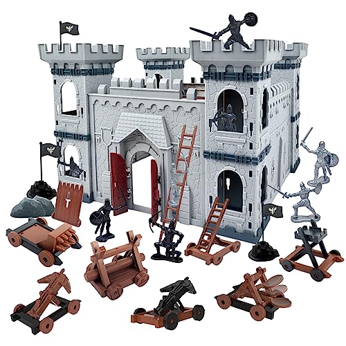 Mostop Medieval Castle Knight Toy Solider Army
