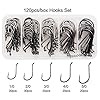 JSHANMEI-100-200-Pack-Octopus-Barb-Fishing-Hooks-Beak-Baitholder-Hook-with-2-Baitholder-Barbs-Jig-Fish-Hooks