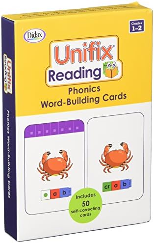 Didax Unifix Reading: Phonics Word-Building Cards Didax Unifix Reading: Phonics Word-Building Cards