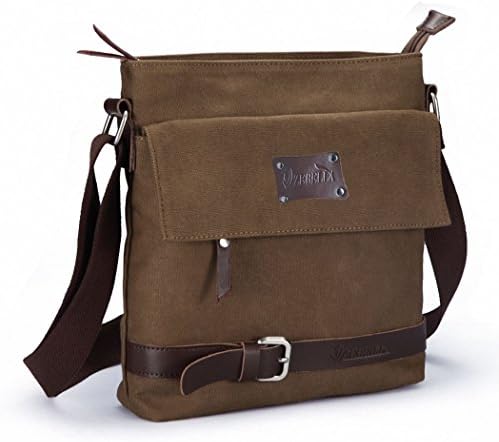 Men's Vintage Canvas L Messenger Shoulder Cross body Bag