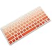 Allinside Ombre Orange Cover for Apple Magic Keyboard (MLA22LL/A) with US Layout