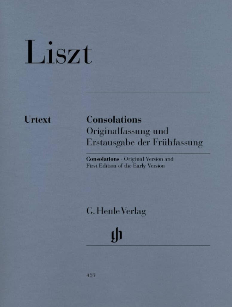 Consolations - piano - (HN 465): Instrumentation: Piano solo