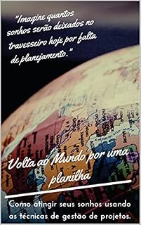 Livro Volta Ao Mundo Por Uma Planilha: Como atingir seus sonhos usando as técnicas de gestão de projetos