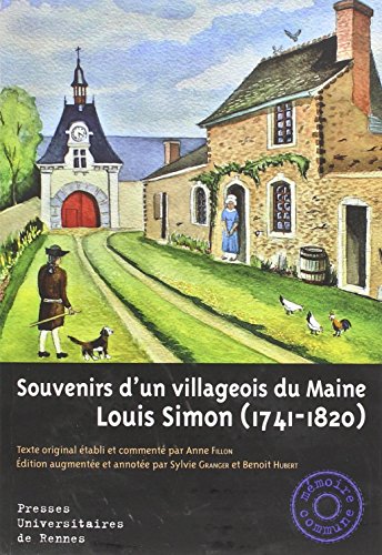 Souvenirs d'un villageois du Maine