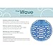 Scented Urinal Screens 10 Pack - Blue Ocean Mist Fragrance - Good for 5,000 Flushes - Fresh Wave 2.0 Anti-Splash & Odor Neutralizer ...