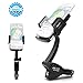 Amoner Car Phone Mount, 3-In-1 Car Mount Holder Phone Charger with Dual USB 3.1 A for iPhone, Samsung, HTC, GPS and More Smartphones