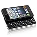 Naztech N5200 Ultra-Thin Bluetooth Wireless Slideout Keyboard Case for Apple iPhone SE/5S/5-Black
