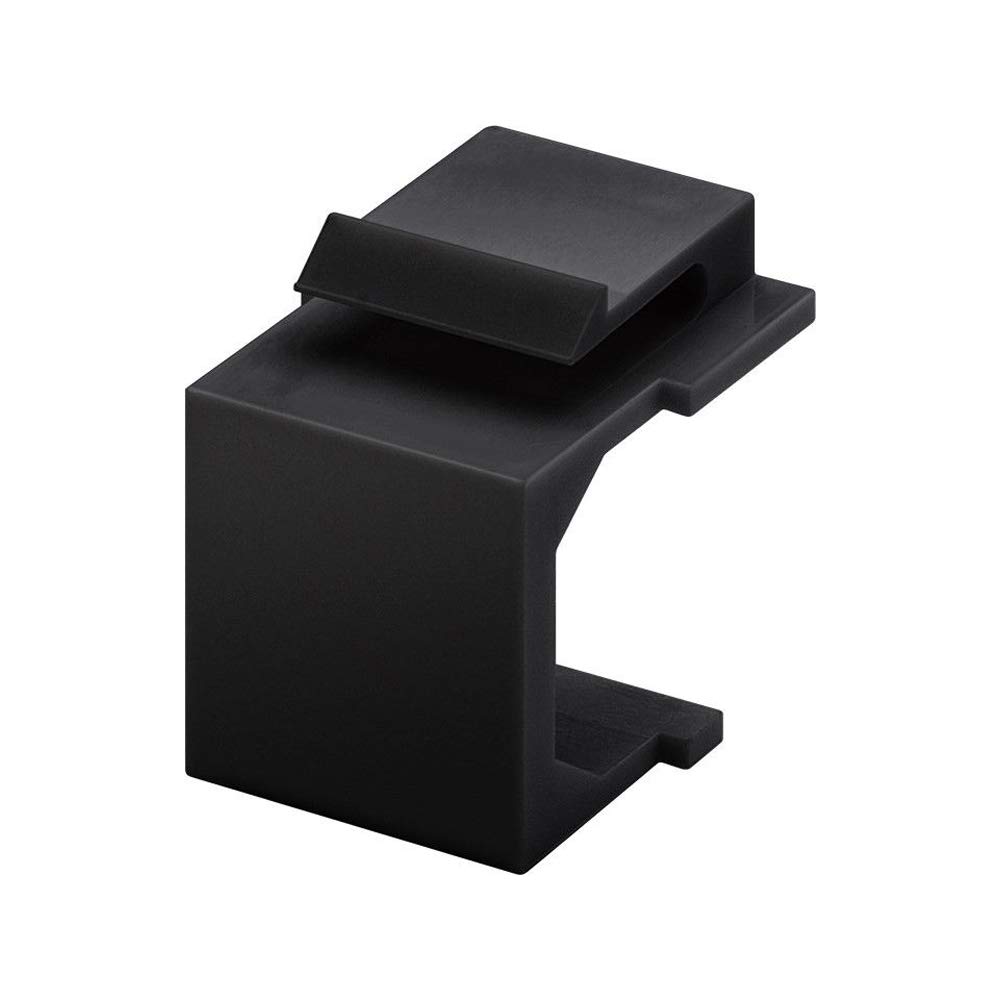 Goobay 79990 Keystone Cover, Black, Pack of 4 — image 1