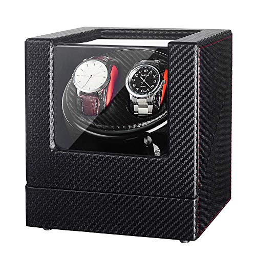 Buy Automatic Watch Winder with Quiet Japanese Mabuchi Motor,Microfiber