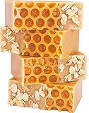 Goat Milk Soap Bars with Oatmeal & Raw Organic
