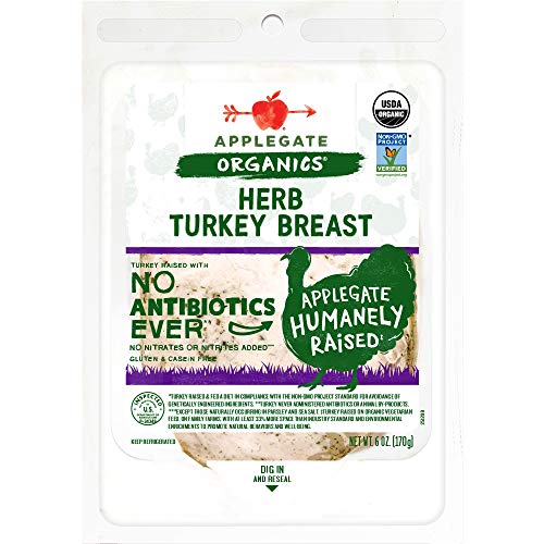 Applegate, Organic Herb Turkey Breast, 6oz