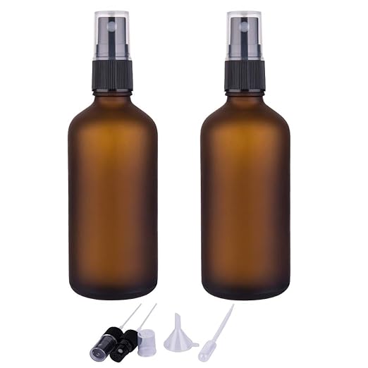 Small Fine Mist Glass Spray Bottles For Essential Oils