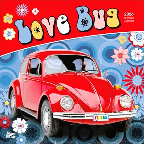 arti - VW Beetle Calendar 2026 - Wall Calendar in Format 30 x 30