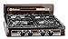 Koblenz PFK-400 Victoria 4-Burner Gas Stove, Bronze, 18" x 24" primary