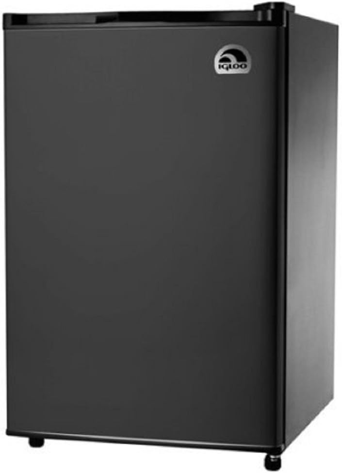 IGLOO 4.6 cu. ft. Mini Refrigerator in Black Model FR464BLACK