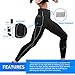 Irisnaya Compression Slim Leggings for Women Sauna Sweat Pants High Waist Training Butt Lifter Tights Workout Body Shaper