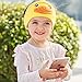 FIRIK Kids Headphones Volume Limited Soft Children Fleece Headband Size Adjustable Toddler Headphones Perfect for Travel, Home,School and Christmas Birthday Gift - Duck