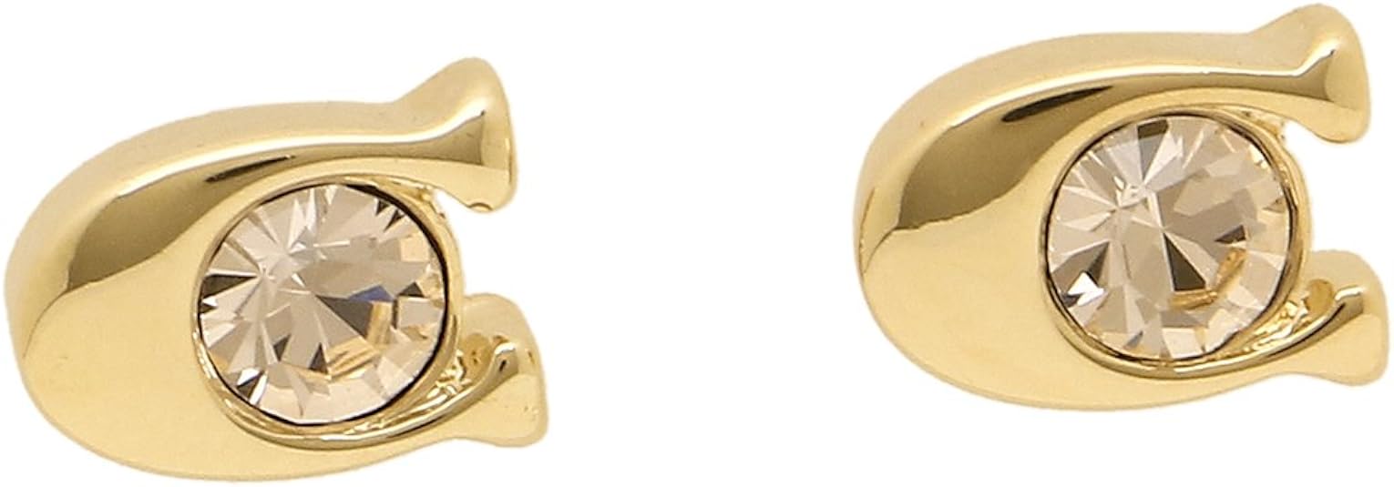 COACH Gold Earrings F54498 Jewelry
