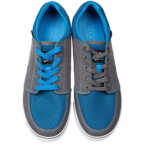 NRS Men's Vibe Water Shoe-Gray/Blue-8 in Kuwait Whizz Water Shoes