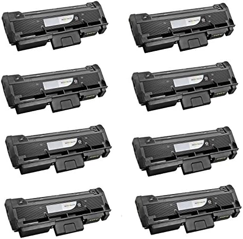 8-Pack Compatible MLT-D116L High Yield Toner For Samsung 116L SL-M2625D, SL-M2825DW, SL-M2875FD, SL-M2875FW