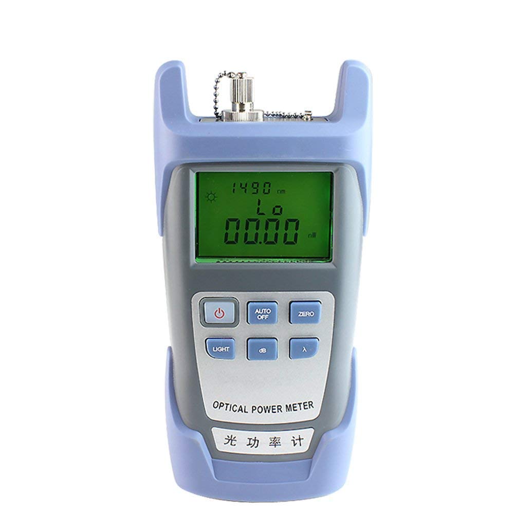 DAXGD Optical Power Meter, 3 in 1 Visual Fault Optic Cable Tester, 850-1650nm Fault Locator Fiber Optic Power Meter, FC/SC/ST Universal Interface Portable Fiber Optic Cable Tester Tool