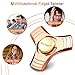Fidget Spinner | Innoo Tech Hands Spinner Figit Spinner | Red Coppers | Spin 5-7 Minutes | Triangle Whirlwind | Rose Gold | ADD, ADHD Focus Anxiety Relief Toys