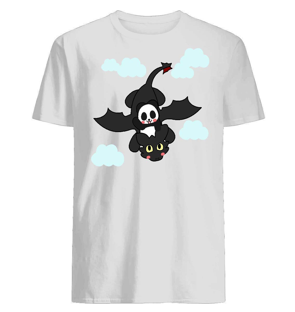 How Panda Trains Your Dragon Funny Collection Graphic Unisex T Shirt