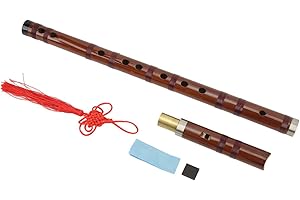 Bamboo Flute, Handmade Traditional Instrument, D E F G Key Recorder for Music Performance, Professional Playing, Cultural Eve