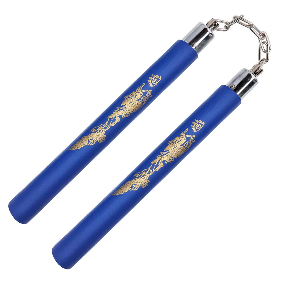 Hilmocho Foam Nunchucks Martial Arts Portable Training Practice Nunchakus for Kids and Beginners